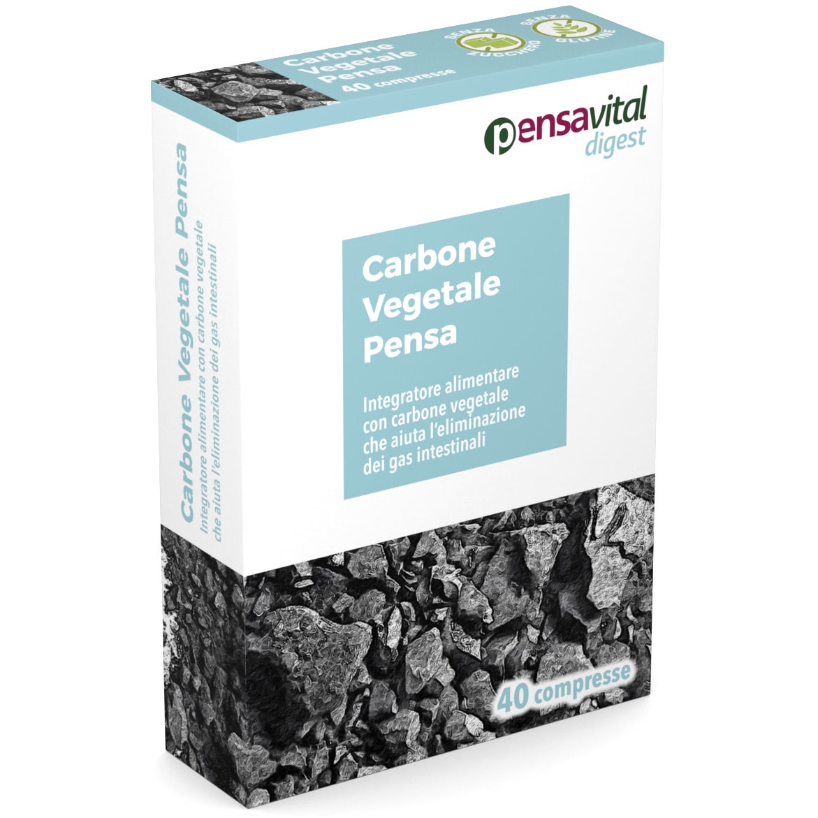 Carbone Vegetale Pensa 40 Compresse-4