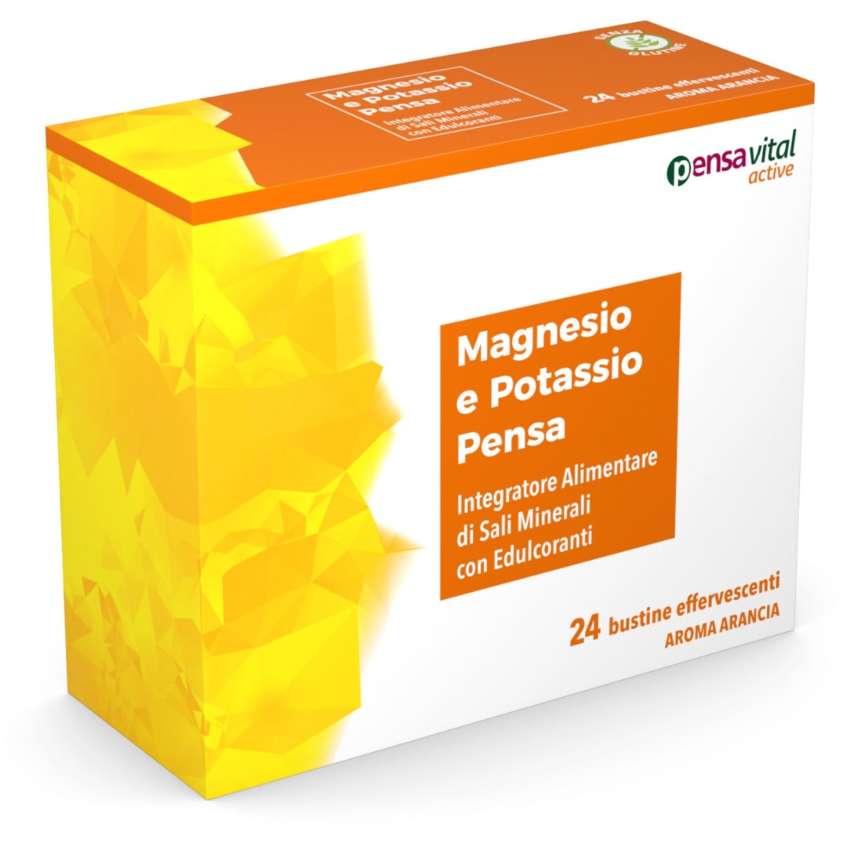 Magnesio E Potassio Arancia 24 Bustine Effervescenti-2