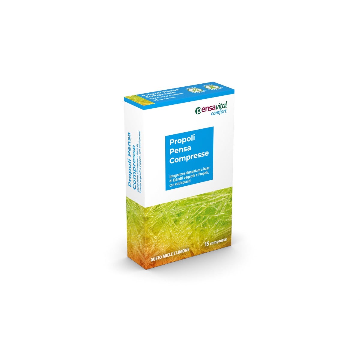 Propoli Pensa 15 Compresse Miele Limone-2