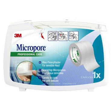 3M Micropore Dispenser 25mmx5m -1