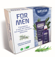 Weleda Cofanetto Uomo Doccia Gel Energy 200ml + Balsamo Dopobarba 100ml-1
