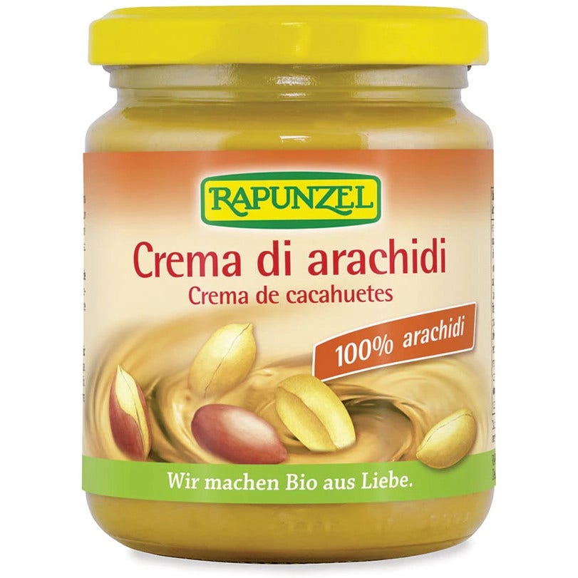 Rapunzel Crema Arachidi Senza Zuccheri Aggiunti 250g  - 1