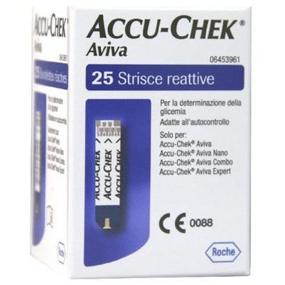 Accu-Chek Aviva 25 Strisce  - 2