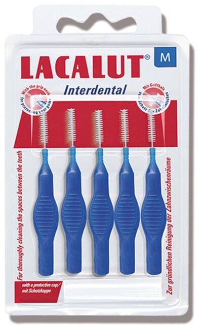 Lacalut Scovolini Interdentali Misura M 3.0mm 5 Pezzi-1