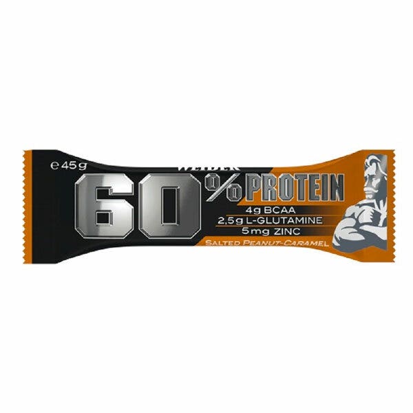 Weider 60%Protein Barretta Arancia E Caramello 45g-1