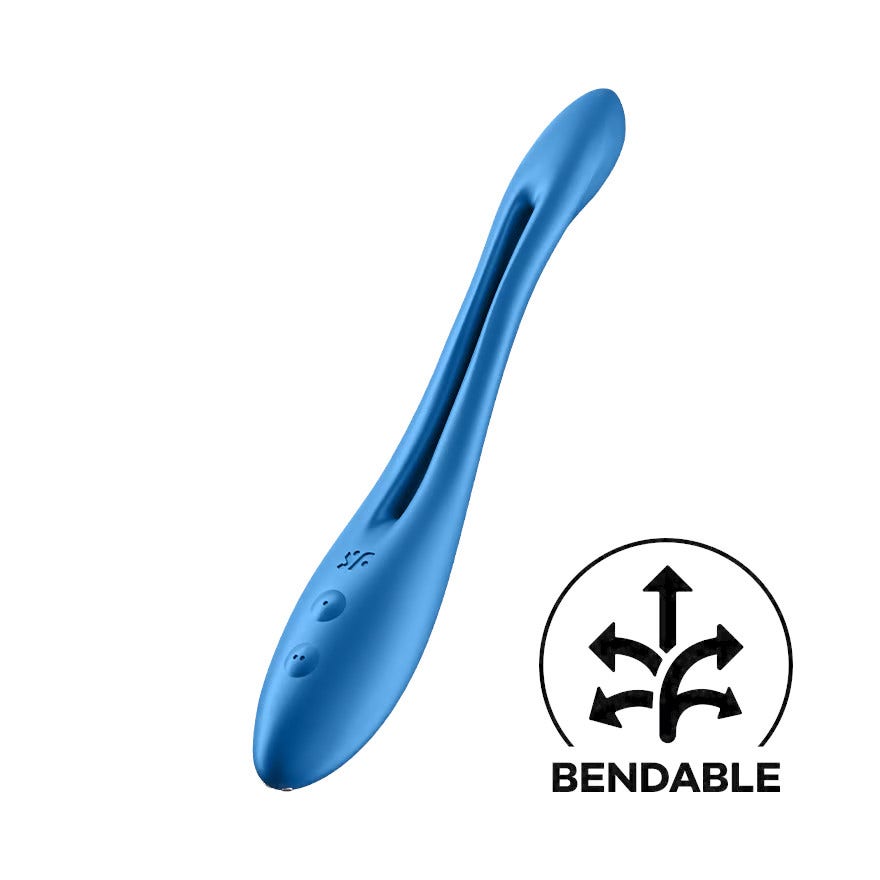 Satisfyer Elastic Game Multi Vibratore Blu-7