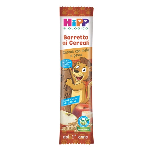Hipp Kids Barretta Cereali Mela Pesca 20g  - 1