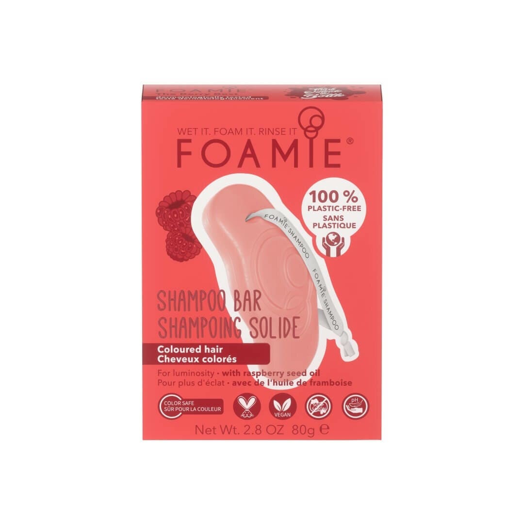 Foamie Shampoo Solido Bar The Berry Best 80g-1