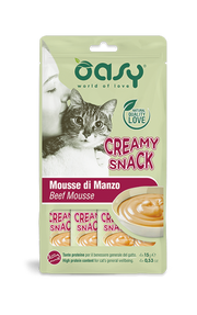 Oasy Snack Cat Creamy Manzo 4 x 15g-3