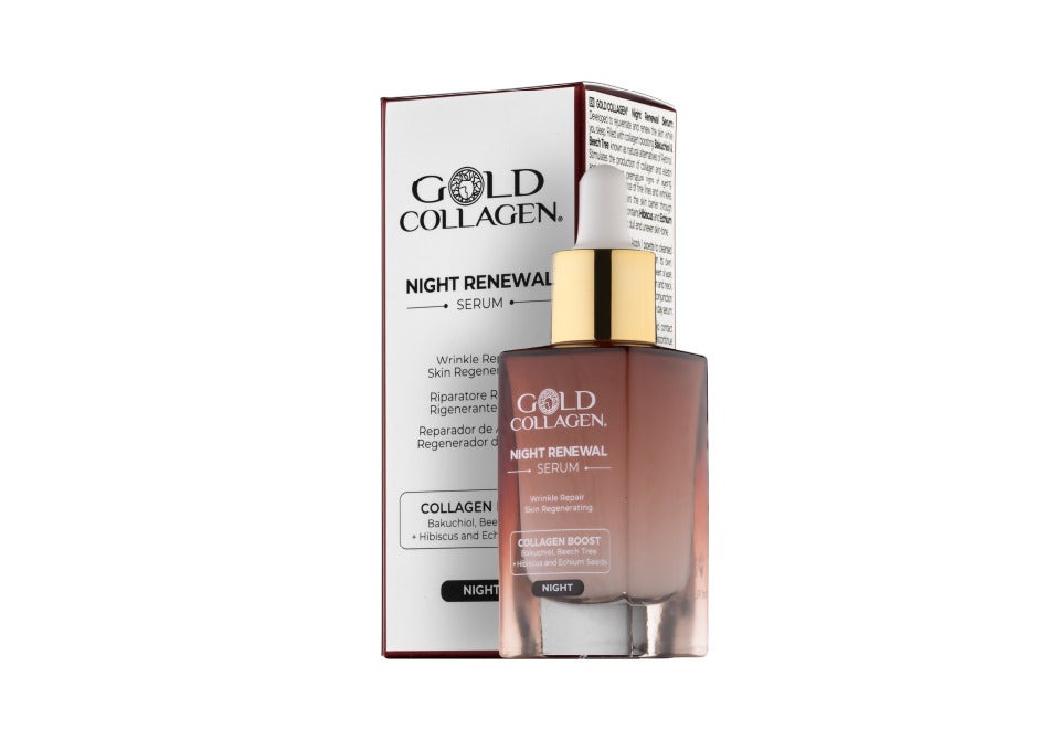 Gold Collagen Night Renewal Siero Viso 30ml-3