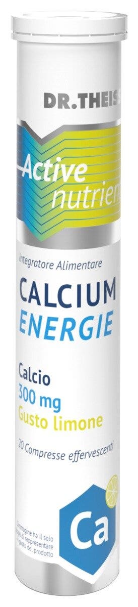 Dr Theiss Active Nutrient Calcium Energie Limone 20 Compresse Effervescenti-1