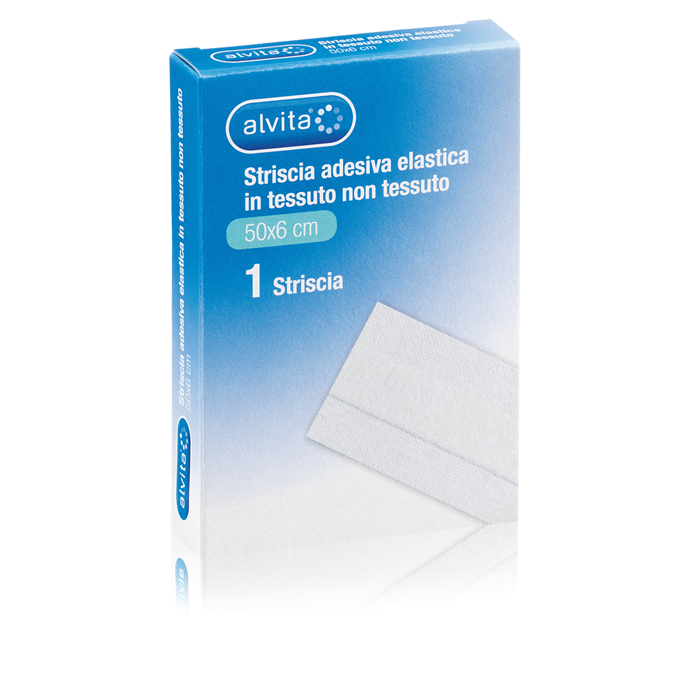 Alvita Striscia Elastica Adesiva TNT 1 Pezzo 50x6cm  - 4