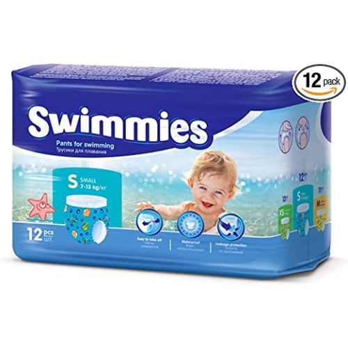 Swimmies Pants Small 12 Pezzi-1