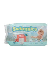 Swimmies Pants Sp Pannolino Costume Taglia Media 9/15kg 11 Pezzi-2