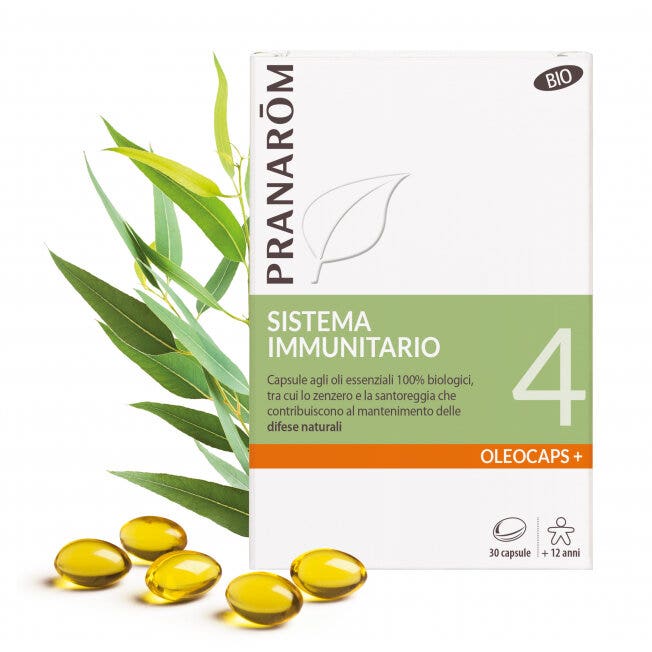 Pranarom Oleocaps 4 Sistema Immunitario 30 Capsule-1