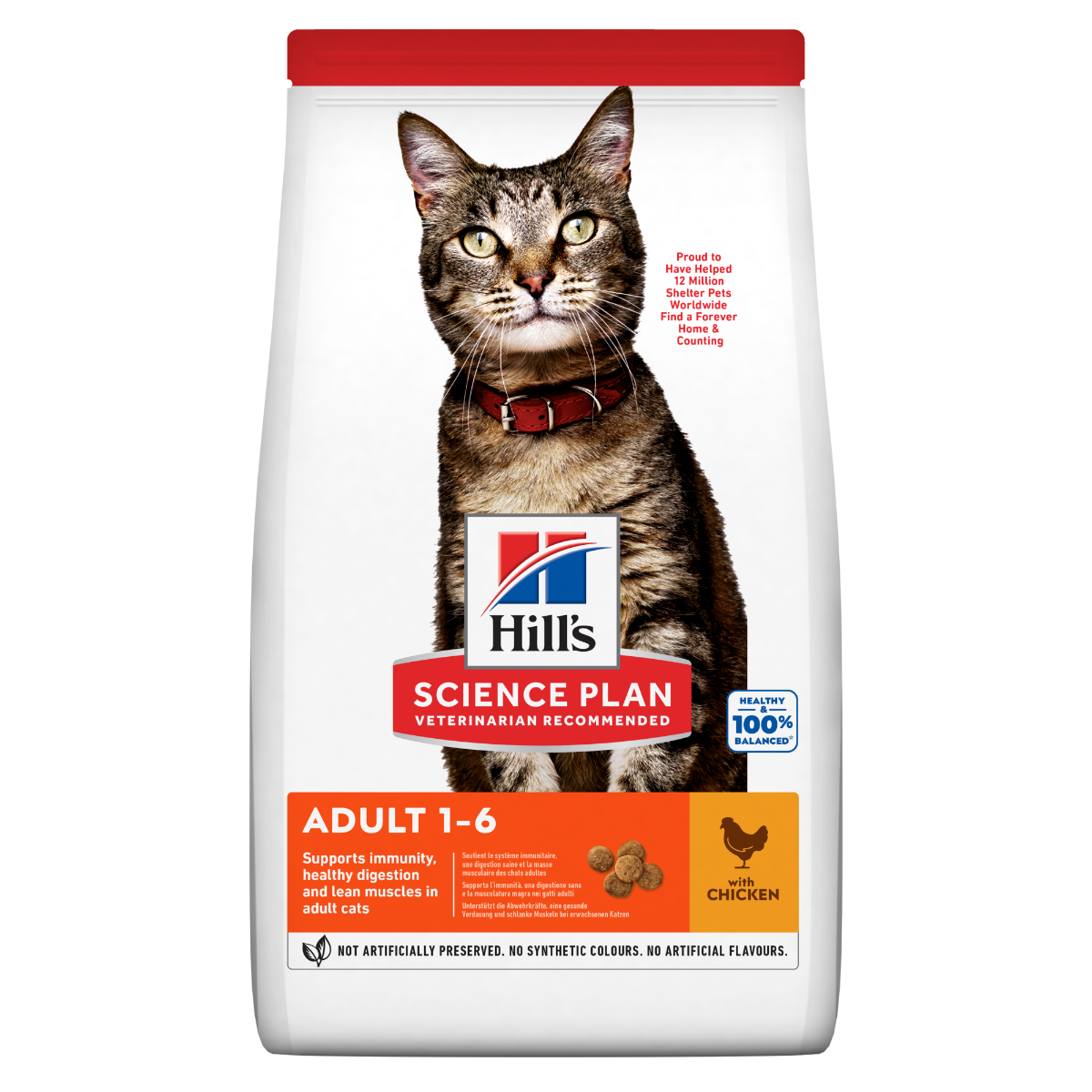 Hill's Science Plan Adult Crocchette per Gatti al Pollo 10Kg-8