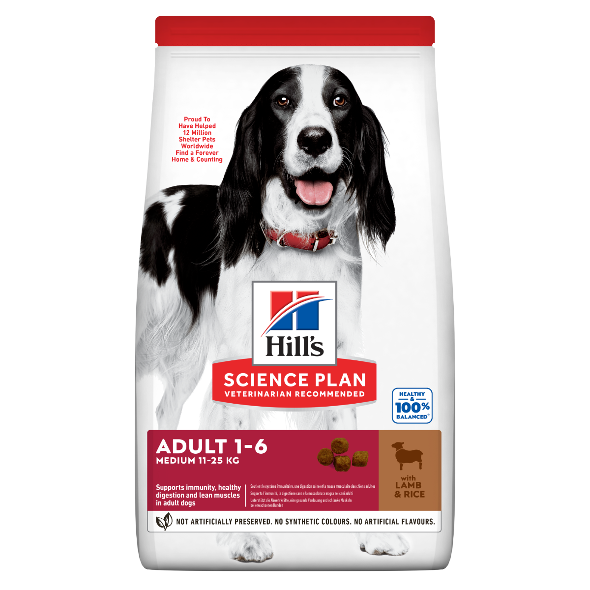 Hill's Science Plan Medium Adult Crocchette con Agnello e Riso per Cani  Sacco 14 Kg-8
