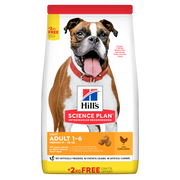 Hill's Science Plan Light Adult Crocchette Con Pollo Per Cani Taglia Media Sacco 14 Kg-9