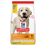 Hill's Science Plan Light Adult Crocchette Con Pollo Per Cani Taglia Large Sacco 14 Kg-9