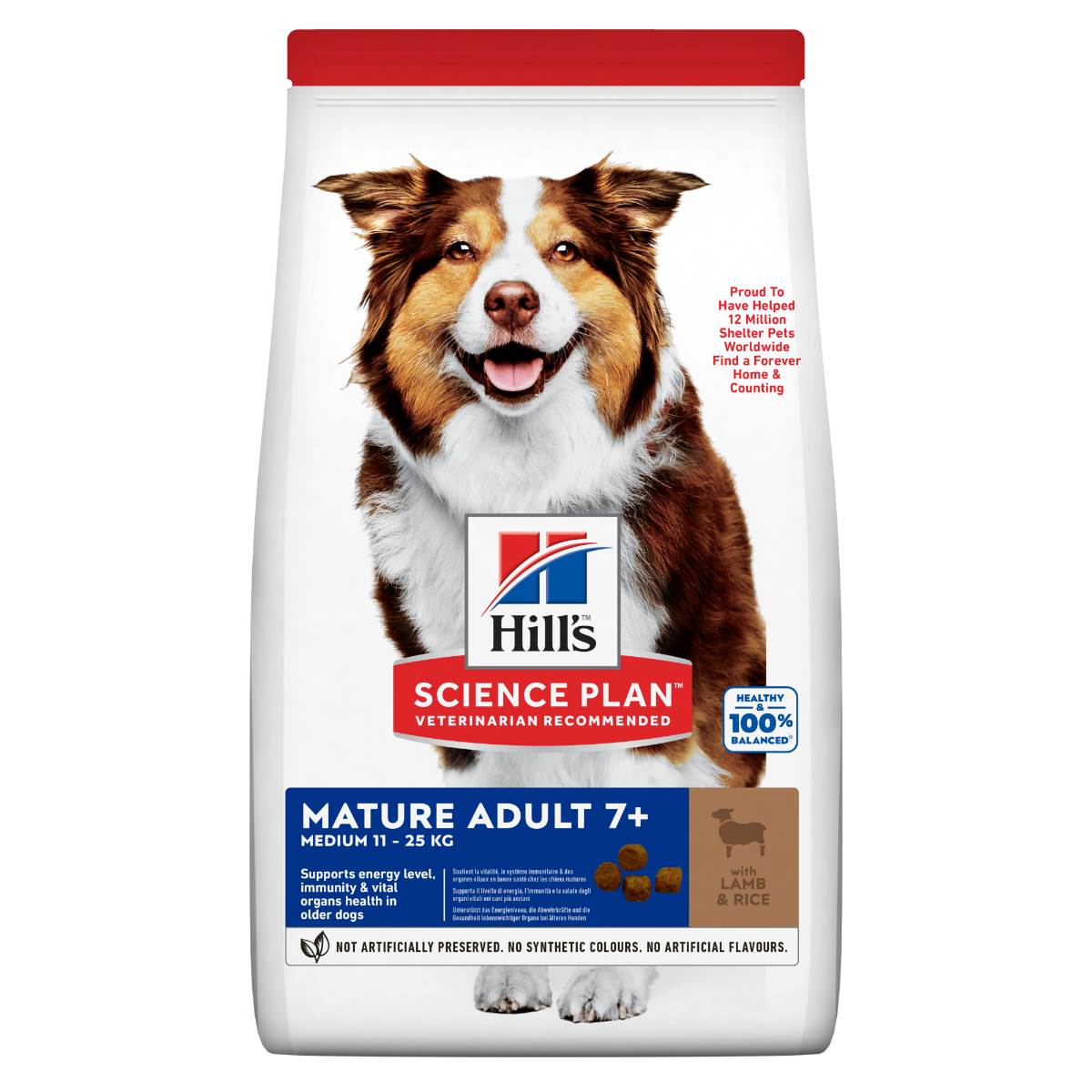 Hill's Science Plan Mature Adult 7+ Crocchette con Pollo per Cani Taglia Media Sacco 14 Kg-10