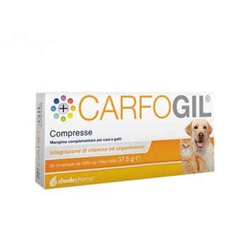 Carfogil Mangime Complementare Per Cani/Gatti 30 Compresse-1