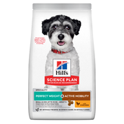 Hill's Science Plan Perfect Weight & Active Mobility Adult Crocchette Con Pollo Per Cani Taglia Piccola Sacco 1,5 kg-10