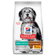 Hill's Science Plan Perfect Weight & Active Mobility Adult Crocchette Con Pollo Per Cani Taglia Media Sacco 12 Kg-8