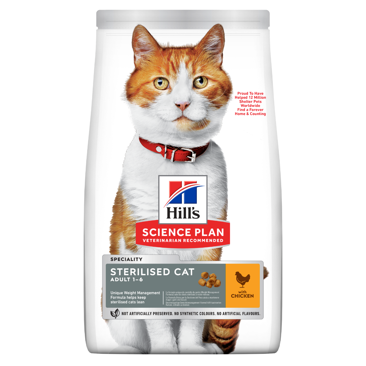 Hill's Science Plan Sterilised Cat Adult Crocchette Per Gatti Con Pollo 10 Kg-9