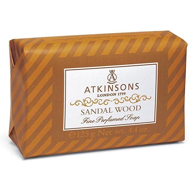 Atkinsons Fine Perfumed Soap Normal Size Sandal Wood 125g - 2