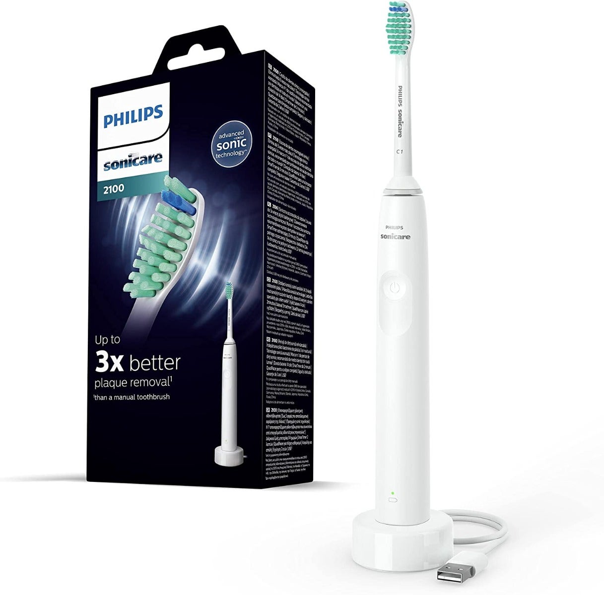 Philips Sonicare Serie 2000 Spazzolino Elettrico-1
