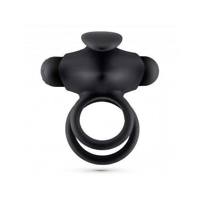 Crushious Thumper Doppio Cock Anello Vibrante Con Telecomando-1