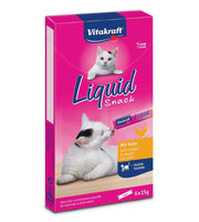 Vitakraft Liquid Snack Con Taurina Per Gatti Adulti Bustine 6x15g-2
