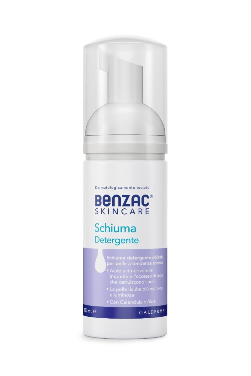 Benzac Skincare Schiuma Detergente Viso Pelle Acneica 130ml-4