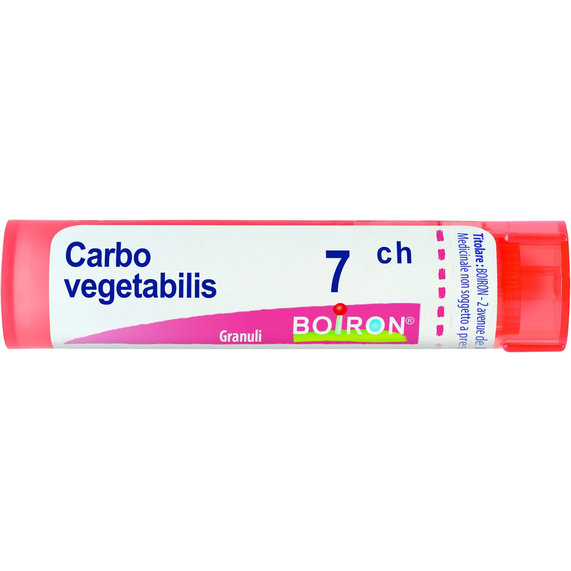 Boiron Carbo Vegetabilis Granuli 07Ch Tubo 4g  - 1