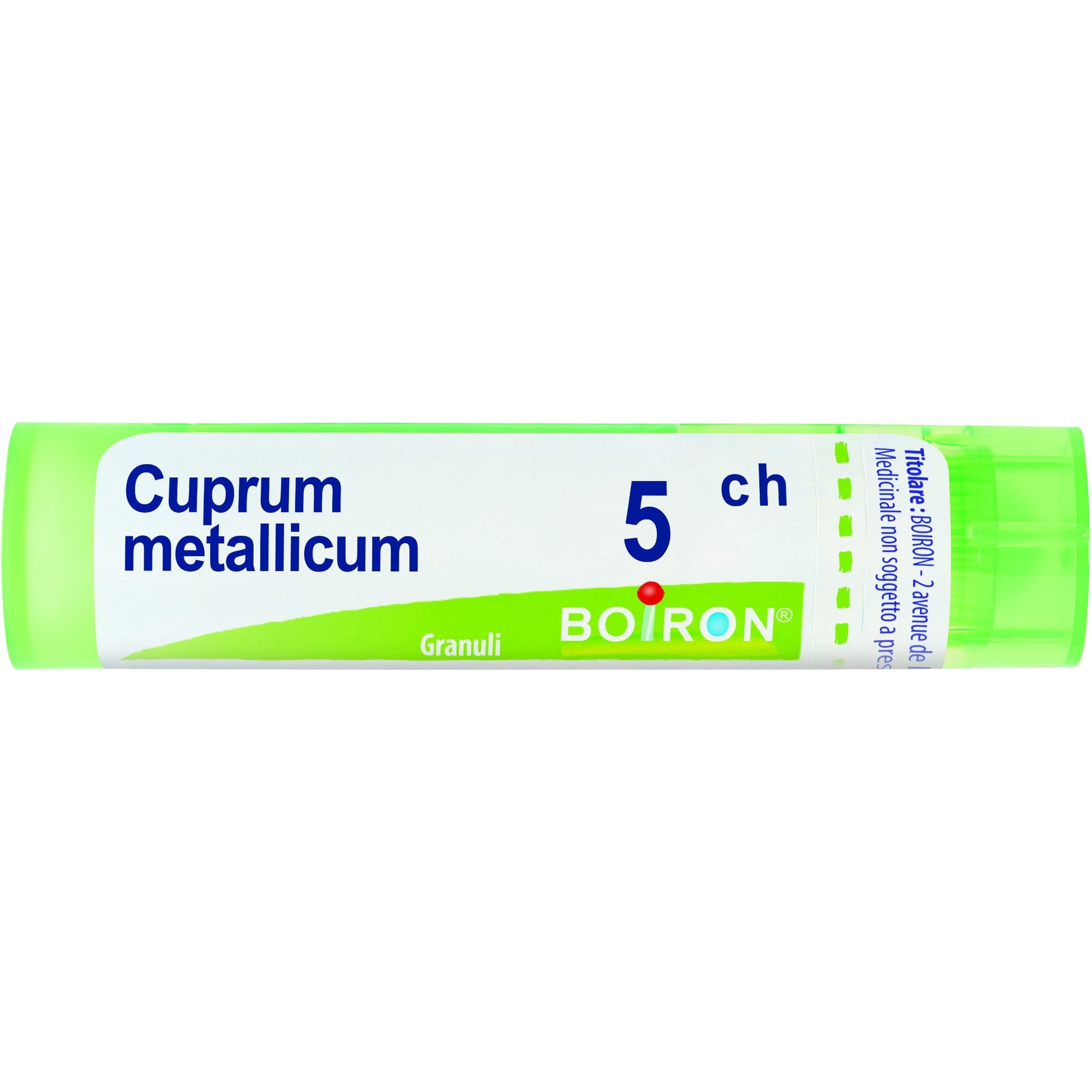Boiron Cuprum Metallicum Granuli 05Ch Tubo 4g - 1