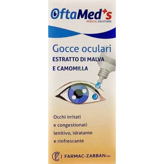 Oftamed's Gocce Oculari Camomilla E Malva 10ml-1