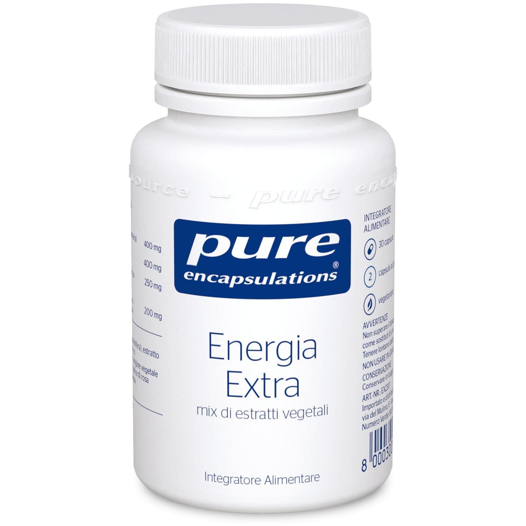 Pure Encapsulations Energy Extra 30 Capsule  - 2