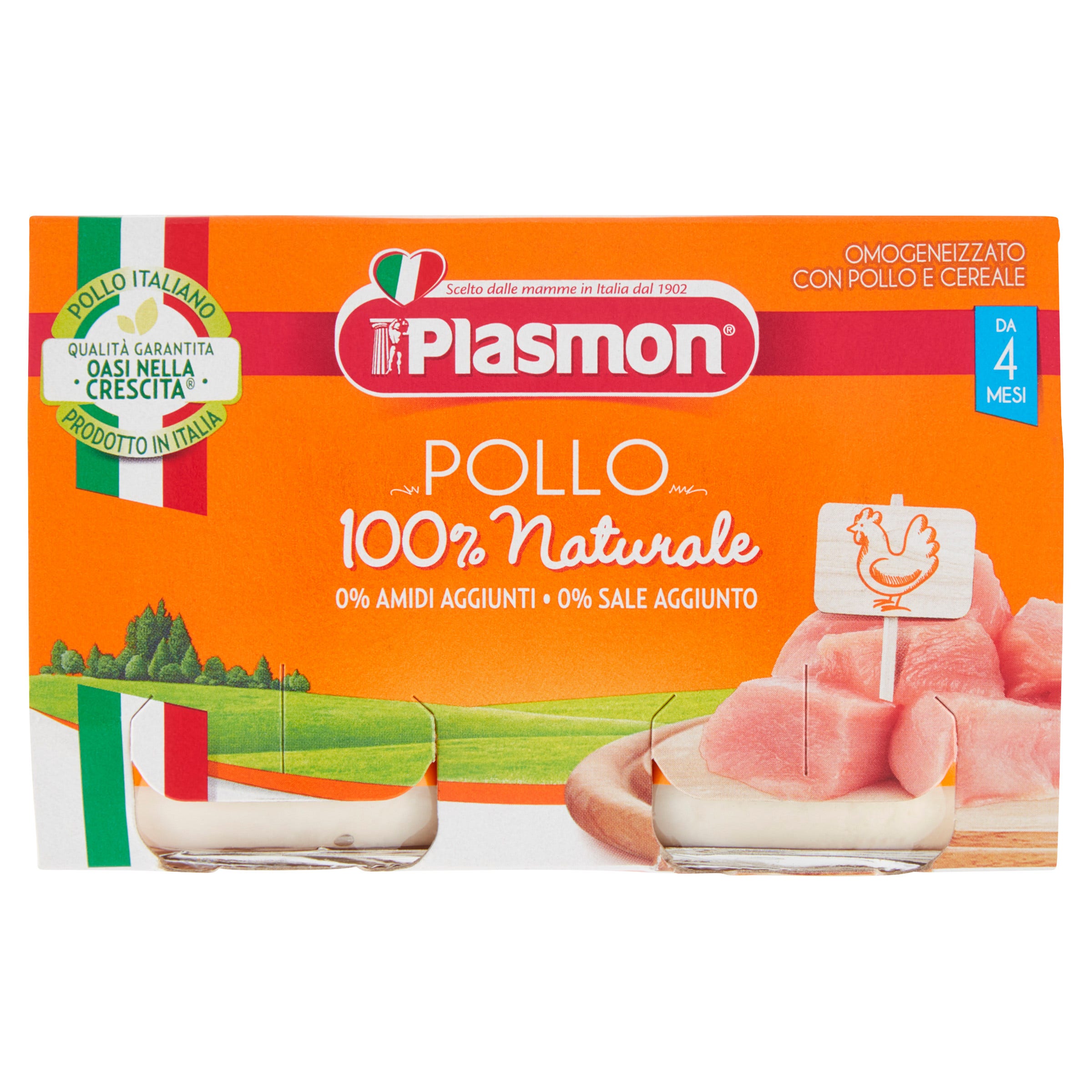 Plasmon Omogeneizzato Pollo 2x120g  - 3