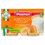 Plasmon Omogeneizzato Yogurt/Albicocca 6M+ 2x120g  - 2
