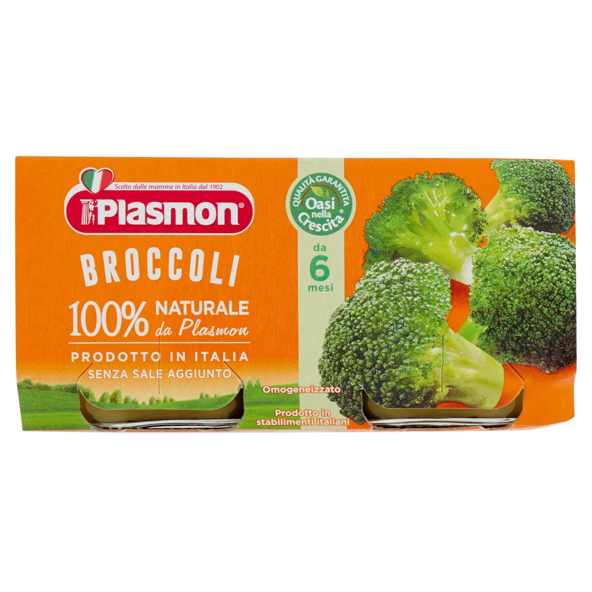 Plasmon Omogeneizzato Broccoli 2x80g  - 2