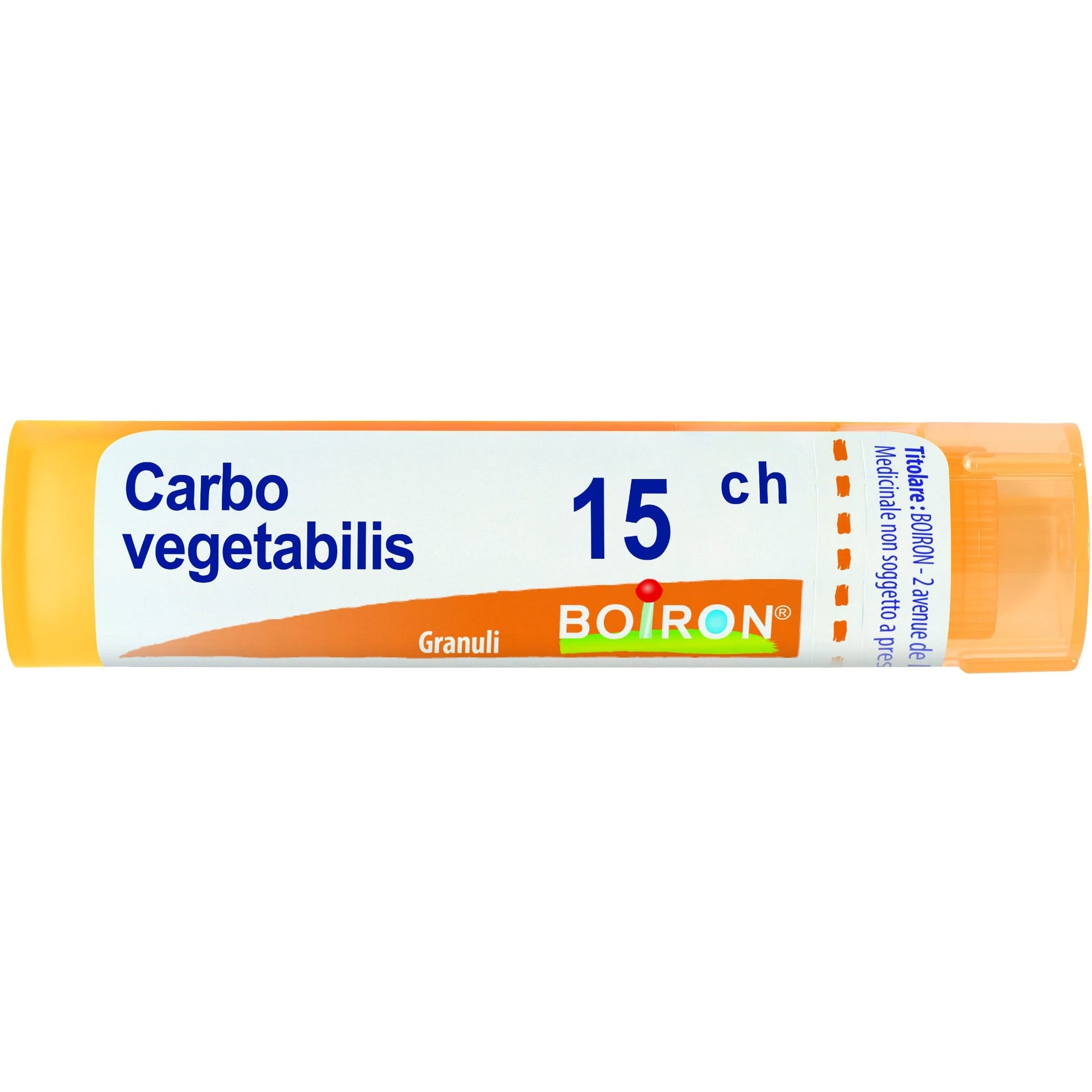 Boiron Carbo Vegetabilis Granuli 15Ch Tubo 4g  - 1