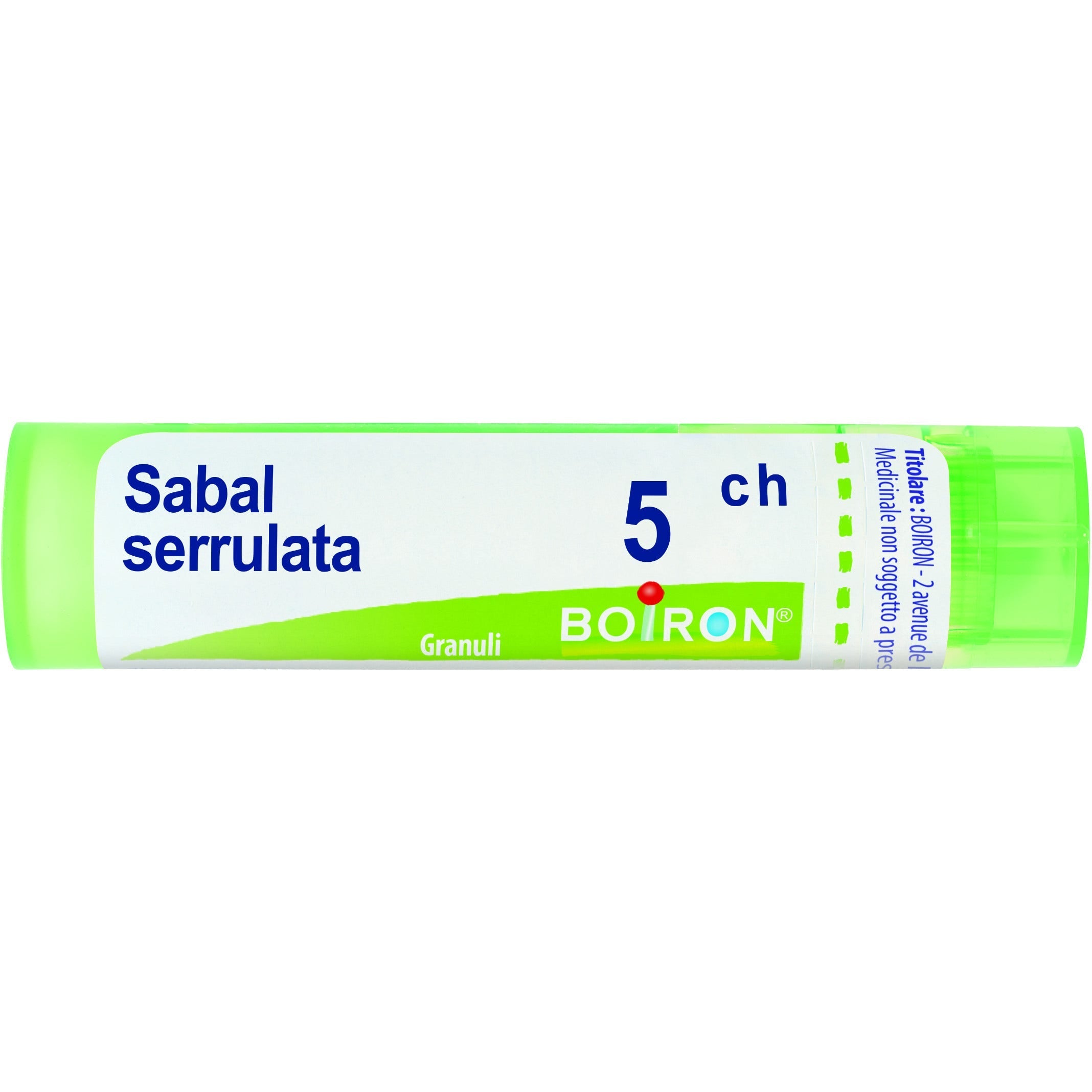 Boiron Sabal Serrulata Granuli 05Ch Tubo 4g  - 1