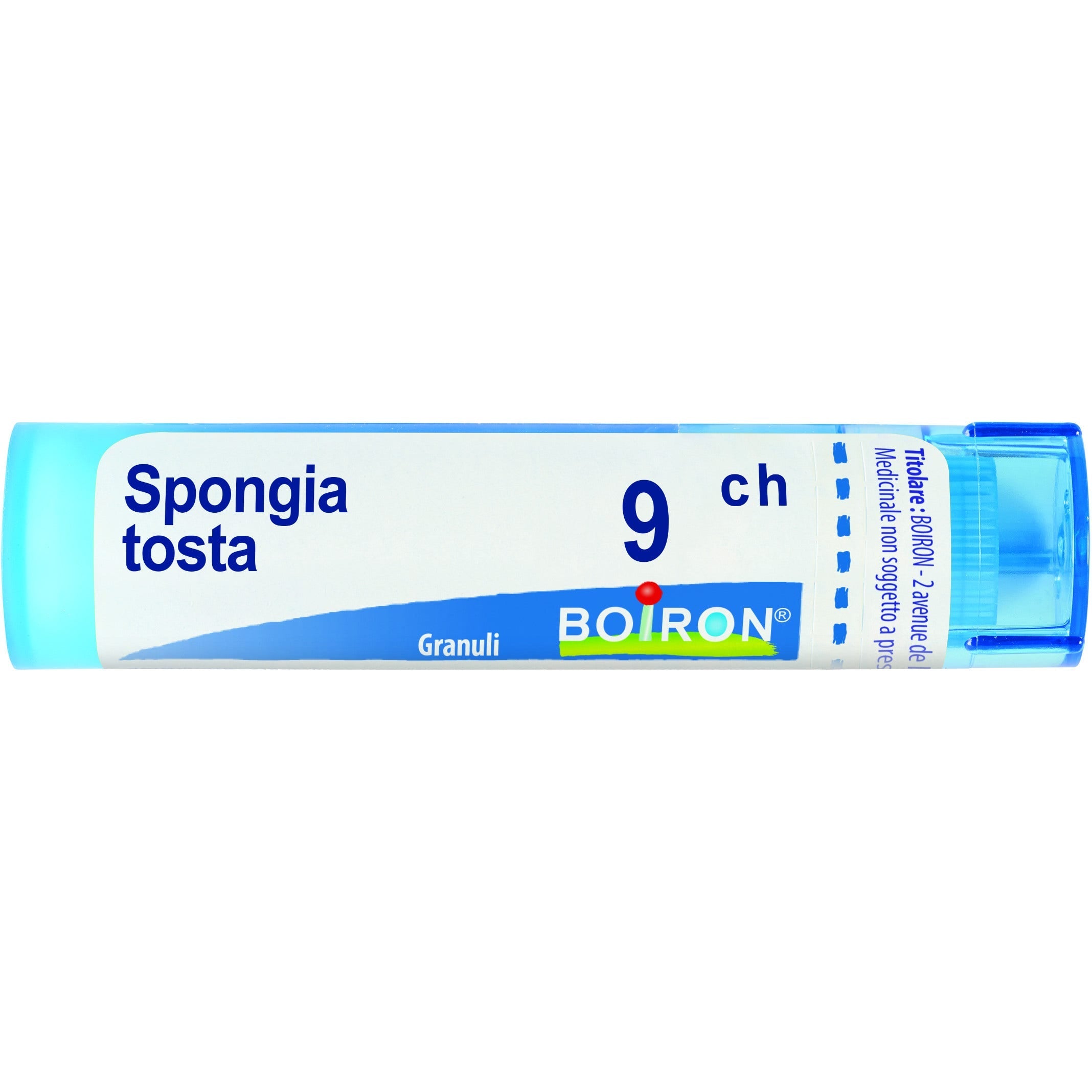 Boiron Spongia Tosta Granuli 09Ch Tubo 4g  - 1