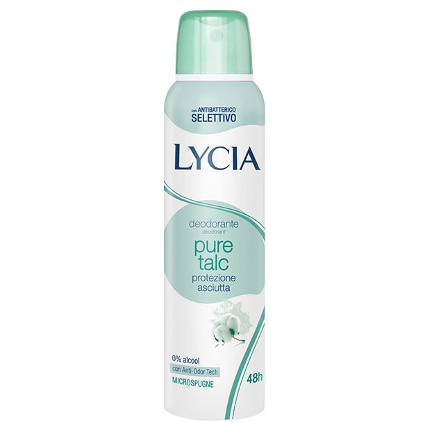 Lycia Spray Gas Antiodorante Pure Talc 150ml  - 2