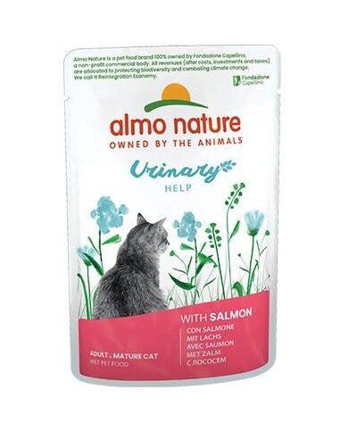 Almo Nature Urinary Help Cibo Umido Salmone Per Gatto 70g-2