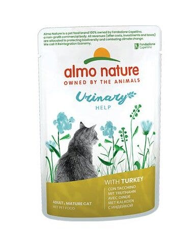 Almo Nature Urinary Help Cibo Umido Tacchino Per Gatto 70g-2