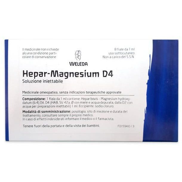Weleda Hepar Magnesium D4 8 Fiale Da 1ml -1