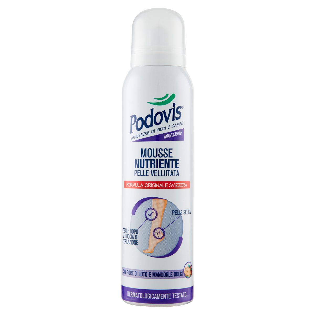 Podovis Idratazione Mousse Nutriente Pelle Vellutata 150ml-1
