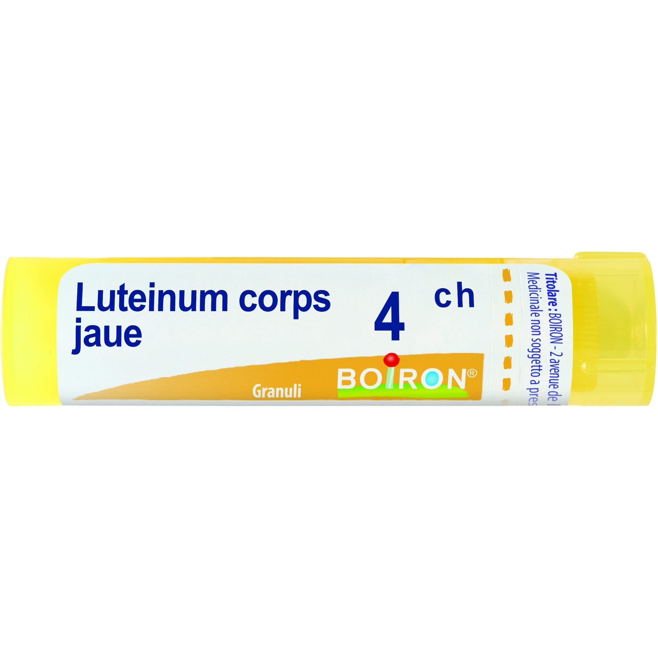 Boiron Luteinum Corps Jaune Granuli 04Ch Tubo 4g  - 1