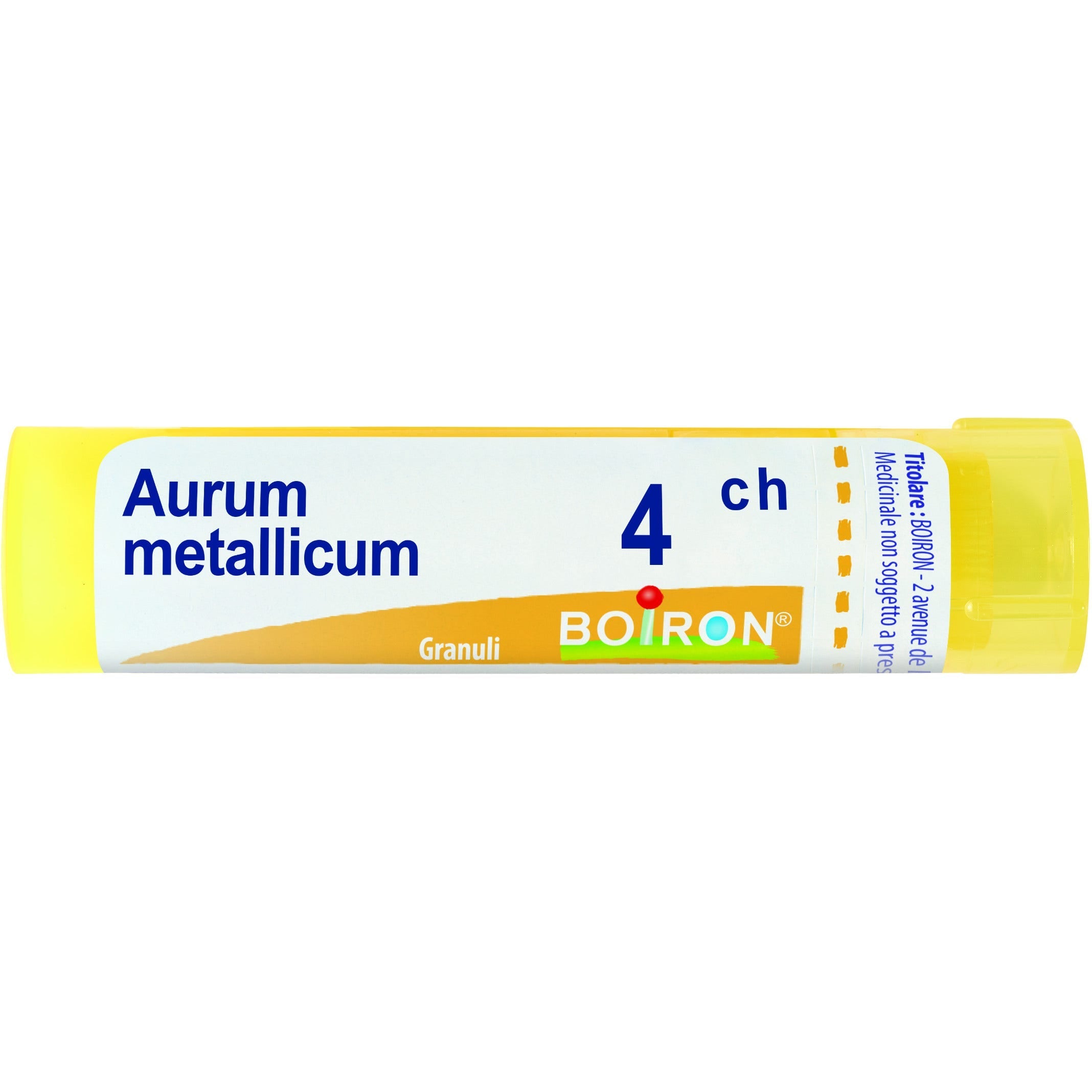 Boiron Aurum Metallicum Granuli 04Ch Tubo 4g  - 1